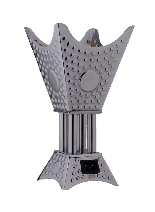 Alsaif Electric Retro Style Bakhoor Burner 5310/22C Silver - Image 1