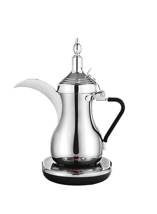 ألسيف إليك وعاء قهوة كهربائي من الستانلس ستيل بتصميم عربي 600 ml 900 W E03300 فضي  - Image 4