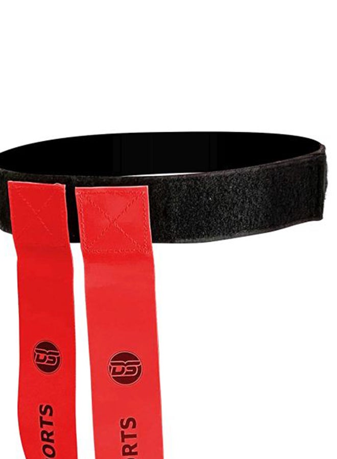 DAWSON SPORTS Flag Tag Belt - 2 Tags (Red) 7x3x8cm  - Image 2