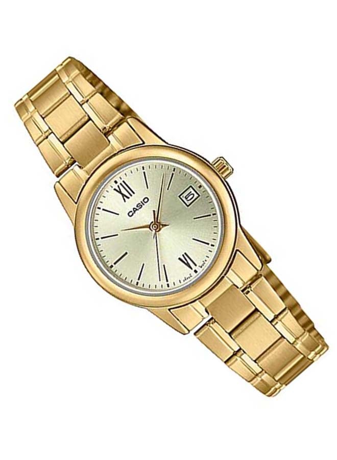 كاسيو ساعة يد للنساء طراز LTP-V002G-9B3UDF للنساء - Image 4
