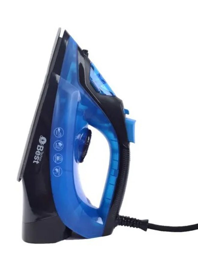 Techno Best Steam Iron 280 ml 2200 W BSI-002 Black/Blue  - Image 2