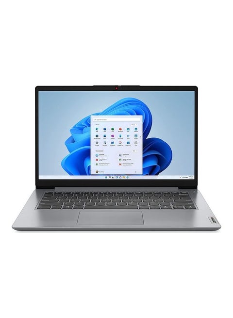 IdeaPad 1 (Upgraded Version) Laptop With 14-Inch Display, Core i3 1215U Processor/4GB RAM/128GB SSD/Windows 11/Intel Iris Xe Graphics/Windows 11 English Cloud Grey