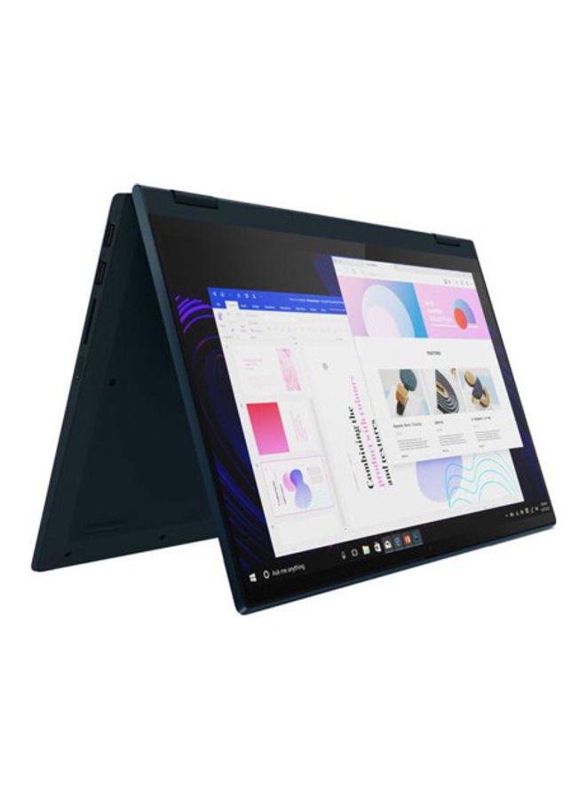 Lenovo - IdeaPad Flex 5 Laptop With 14-Inch Display, Core i5-1135G7 Processor/8GB RAM/256GB SSD/Intel Iris xe Graphics/Windows 11 + Lenovo Digital Pen English Abyss Blue - Image 1
