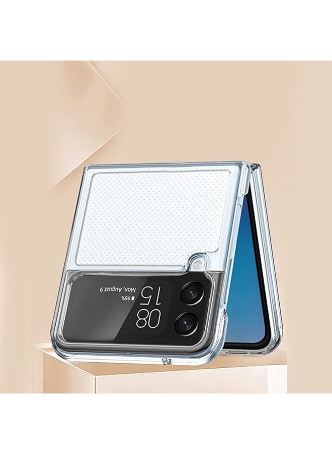 MARGOUN Samsung Galaxy Z Flip 4 Crystal Clear Case Shockproof Soft TPU Transparent Slim Protective Cover 6.7 inch Compatible with Galaxy Z Flip4 5G 2022 Release Clear - Image 3