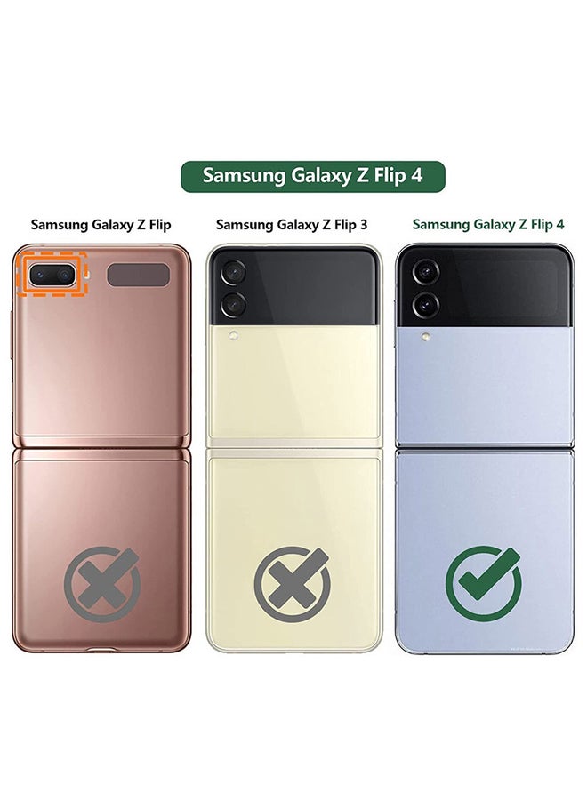 MARGOUN Samsung Galaxy Z Flip 4 Crystal Clear Case Shockproof Soft TPU Transparent Slim Protective Cover 6.7 inch Compatible with Galaxy Z Flip4 5G 2022 Release Clear - Image 4