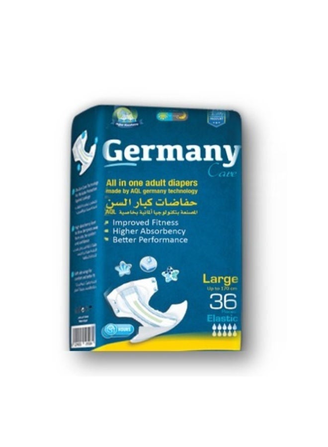 Germany Adult Diapers Size Large 36 Pieces 
