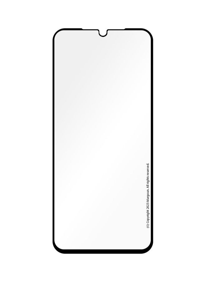 مارجون واقي شاشة لهاتف سامسونج جالاكسي A34 5G بتغطية كاملة، زجاج صلابة 9H مضاد للخدش وبصمات الأصابع - Image 2