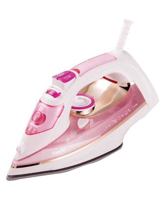 ساتشي جهاز كي بالبخار مع قاعدة من السيراميك بقدرة 2200 وات 70 ml 2200 W NL-IR-394C-PK وردي  - Image 1