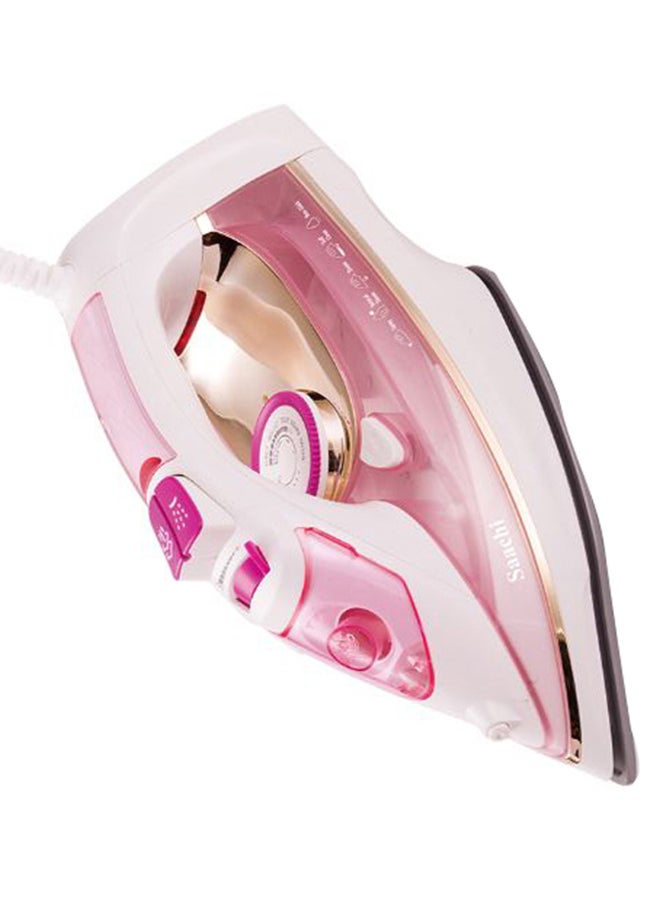 ساتشي جهاز كي بالبخار مع قاعدة من السيراميك بقدرة 2200 وات 70 ml 2200 W NL-IR-394C-PK وردي  - Image 5