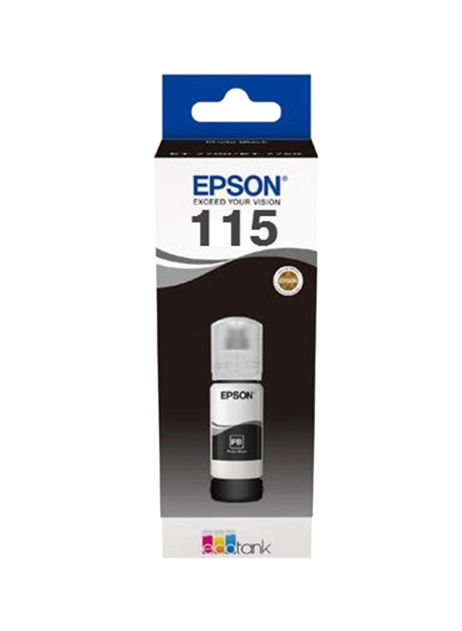 EPSON 115 EcoTank Photo Ink Bottle Black - Image 1