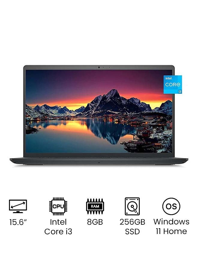 DELL - Inspiron 3000 series (Upgraded Version) Laptop With 15.6-Inch Full HD Display, 11th Gen Core i3-1115G4 Processor/8GB RAM/256GB SSD Nvme /Intel Iris Xe Graphics/Windows 11 /International Version/Numric Pad English Black - Image 1