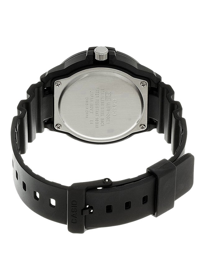 CASIO - Boys' Youth Quartz Analog Watch MRW-200H-1B3VDF - 45 mm - Black - Image 1