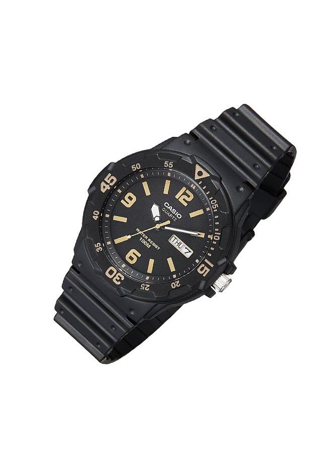CASIO - Boys' Youth Quartz Analog Watch MRW-200H-1B3VDF - 45 mm - Black - Image 1