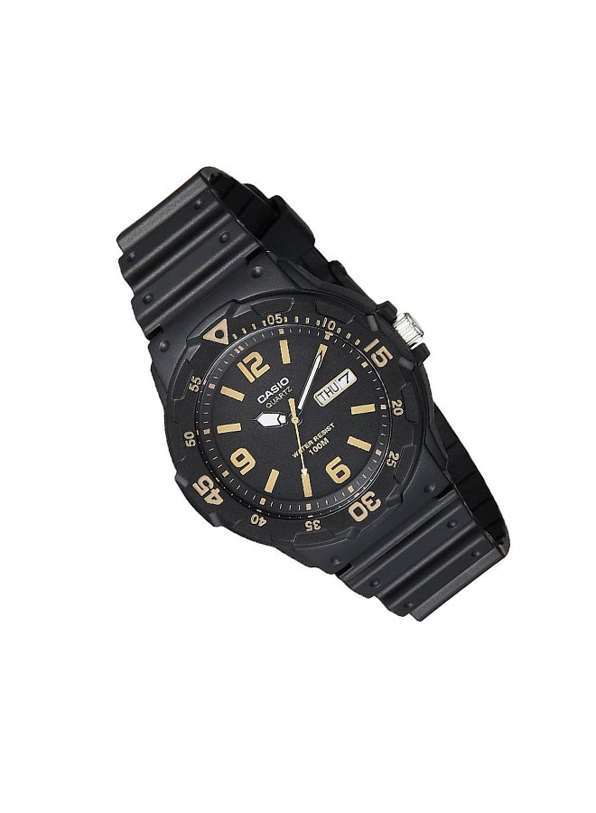 CASIO - Boys' Youth Quartz Analog Watch MRW-200H-1B3VDF - 45 mm - Black - Image 1