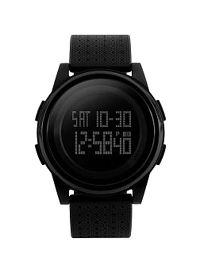 SKMEI Men's Water Resistant Digital Watch J1633B - 45 mm - Black  - Image 1