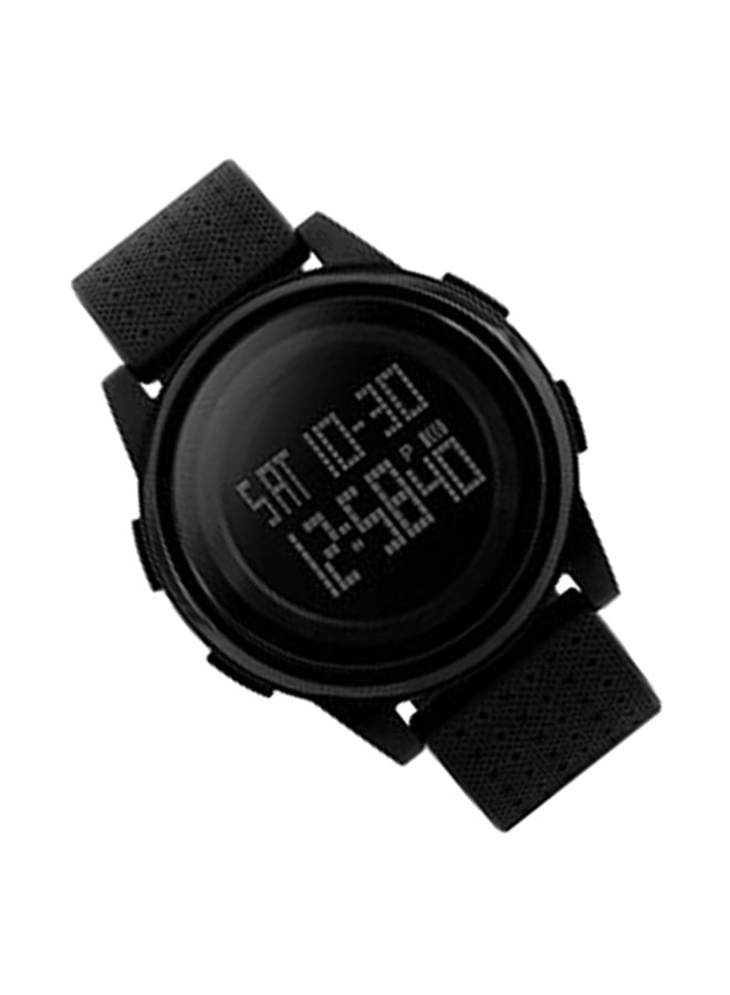 SKMEI Men's Water Resistant Digital Watch J1633B - 45 mm - Black  - Image 5