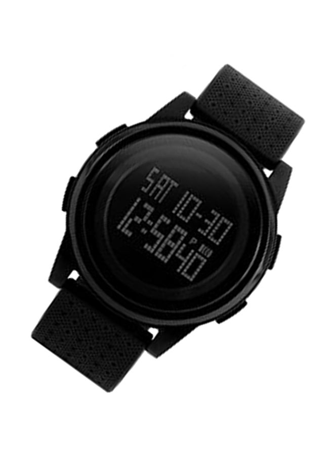 SKMEI Men's Water Resistant Digital Watch J1633B - 45 mm - Black  - Image 4