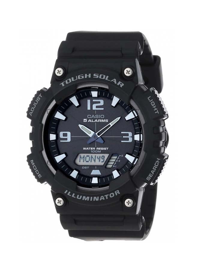 CASIO Men's Resin Analog & Digital Wrist Watch AQ-S810W-1AVDF - 52 mm - Black - Image 1