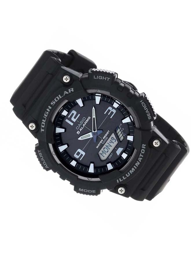 CASIO Men's Resin Analog & Digital Wrist Watch AQ-S810W-1AVDF - 52 mm - Black - Image 4