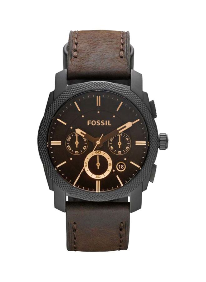 FOSSIL men Machine Chronograph Watch FS4656IE - 42 mm - Brown  - Image 1