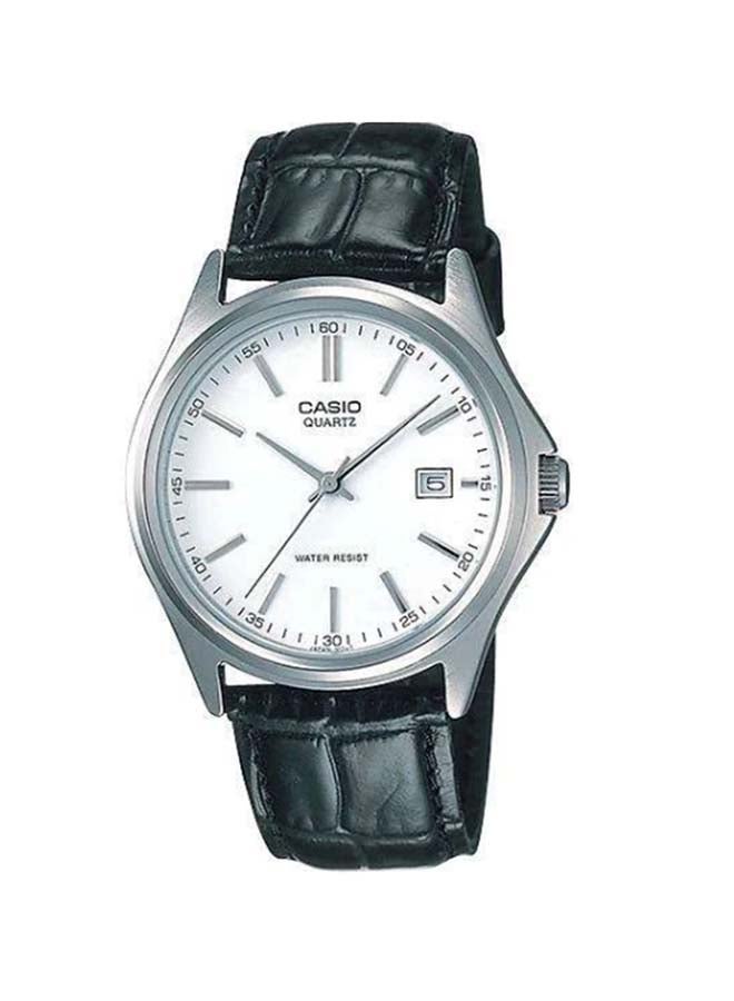 CASIO Men's Leather Analog Wrist Watch MTP-1183E-7ADF  - Image 1
