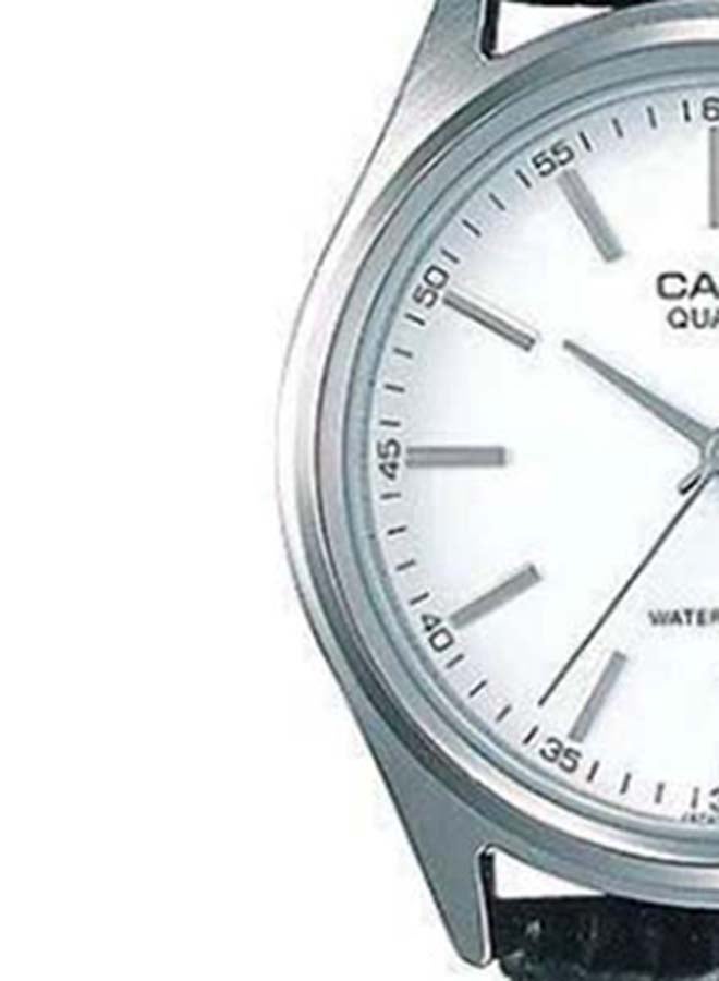 CASIO Men's Leather Analog Wrist Watch MTP-1183E-7ADF  - Image 5