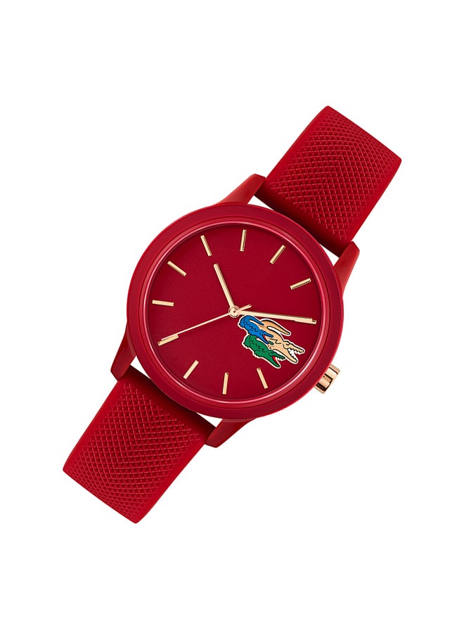 Women's 12.12 Ladies Red Dial Watch - 2001184 - v1680615853/N52059752A_4