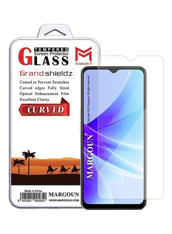 MARGOUN OPPO A77s Screen Protector Tempered Glass full clear Anti-Scratch Shatterproof 6.56 inch clear - Image 1