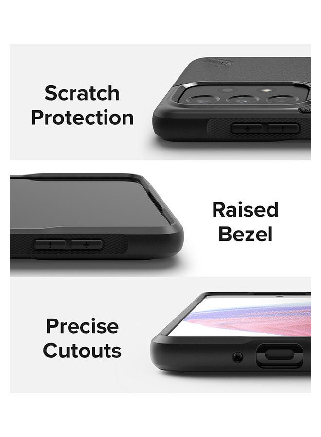 Ringke Onyx Case Compatible With Samsung Galaxy A53 5G Tough Rugged TPU Durable Shockproof Heavy Duty Protective Phone Cover Black - Image 4
