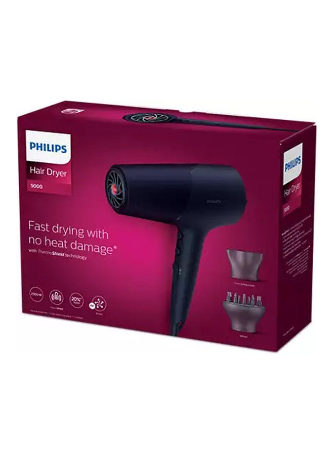 Philips Hair Dryer Series 5000 BHD510 2300 Watt Black  - Image 2