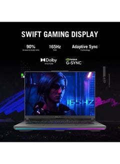 ROG Strix G16 Gaming (Upgraded Version) Laptop with 16-Inch FHD WUXGA 165Hz Display/Intel Core i9-13980HX Processor/16GB RAM/2TB SSD/8GB NVIDIA GeForce RTX 4070 GDDR6 Graphics/Windows 11 English Eclipse Gray - v1680678564/N53398879A_7