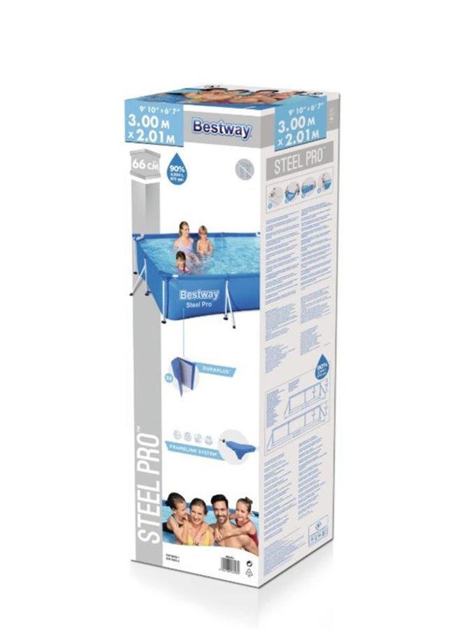 Bestway Deluxe Splash Frame Pool 300x201x66cm 300x201x66cm - Image 3