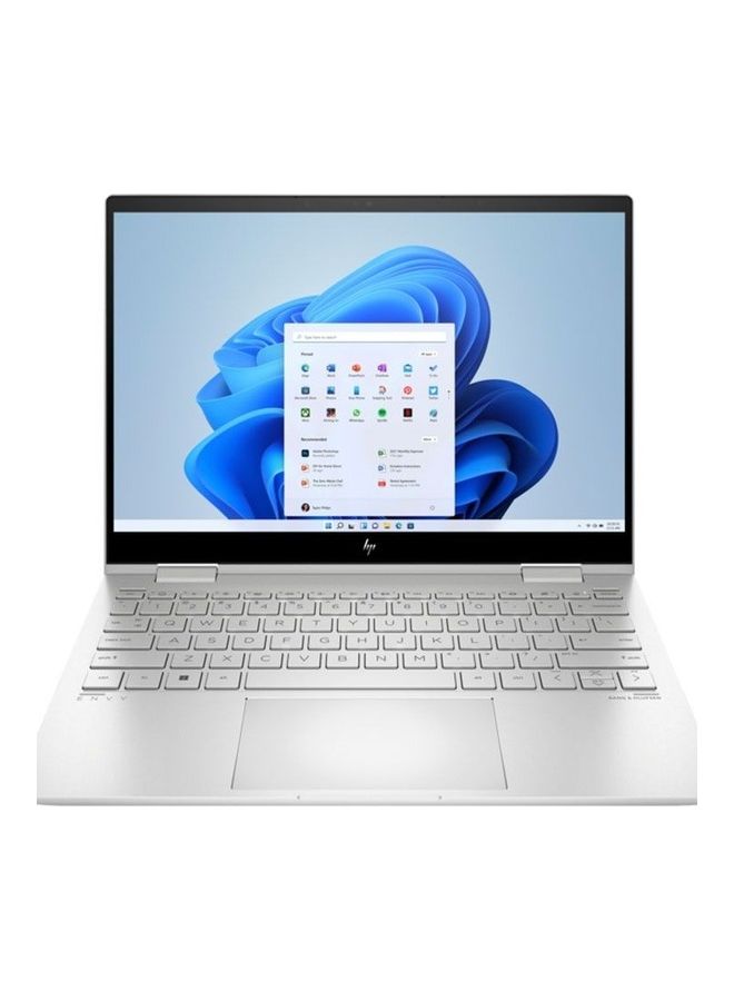 HP HP ENVY x360 13-bf0003ne - Intel Core I5-1230U - 8GB - 512GB SSD - Intel Iris Xᵉ Graphics - 13.3" WUXGA - Win11 - Natural Silver English/Arabic Silver  - Image 1