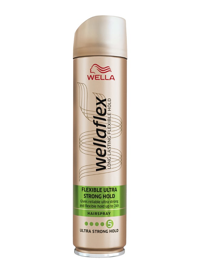 WELLA Flexible Ultra Strong Hold Hairspray 250ml  - Image 1