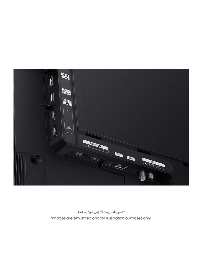 Samsung - 55 Inch OLED Smart TV LaserSlim Design Motion Xcelerator Turbo Pro OLED 4K 2023 QA55S90CAUXZN Titan Black - Image 1
