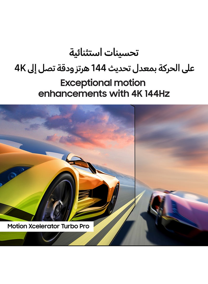 Samsung - 55 Inch OLED Smart TV LaserSlim Design Motion Xcelerator Turbo Pro OLED 4K 2023 QA55S90CAUXZN Titan Black - Image 1