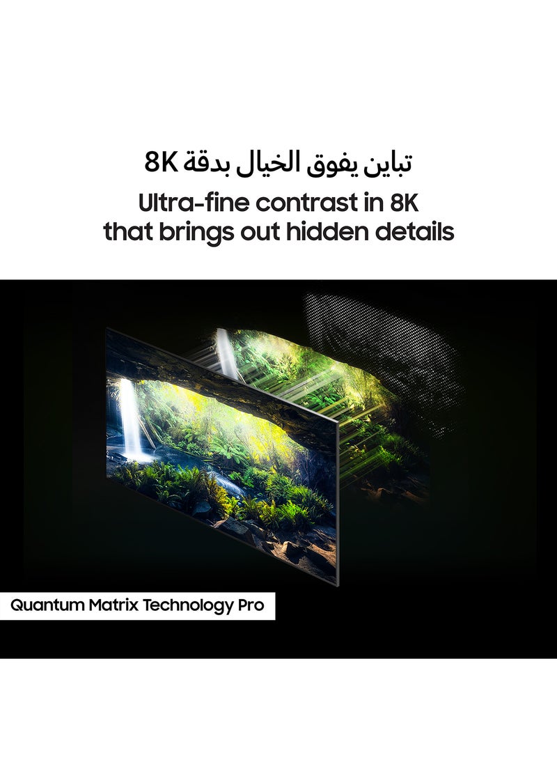 Samsung 65 Inch Neo QLED 8K Smart TV 2023 QA65QN900CUXZN Titan Black  - Image 5