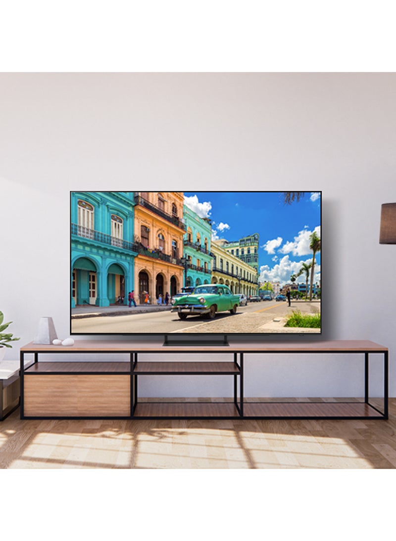 65 Inch LaserSlim Design Motion Xcelerator Turbo Pro OLED 4K Smart TV 2023 QA65S90CAUXZN Titan Black