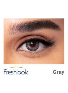 FRESHLOOK women Monthly Disposable Colored Contact Lenses Gray  - Image 1