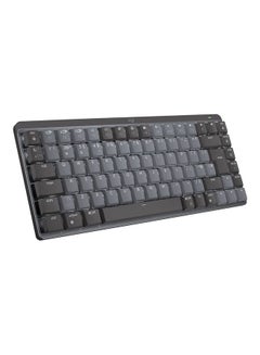 Logitech Mx Mechanical Mini Wireless Illuminated Keyboard Backlit Bluetooth Usb-C Macos Windows Linux Ios Android Metal Clicky Switches Graphite  - Image 1