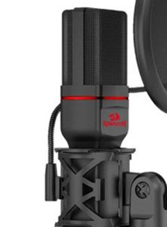 REDRAGON GM100 Professional Studio Condenser Microhone Computer PC MC Kit with 3.5mm XLR/Pop Filter/Tripod Stand/Shock Mount for Gaming Streaming Recording Podcasting Broadcasting  - Image 5