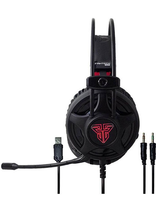 FANTECH - FANTECH HG13 CHIEF Gaming Headset With 2 Jacks for computer & USB for LED LIGHT - Image 1