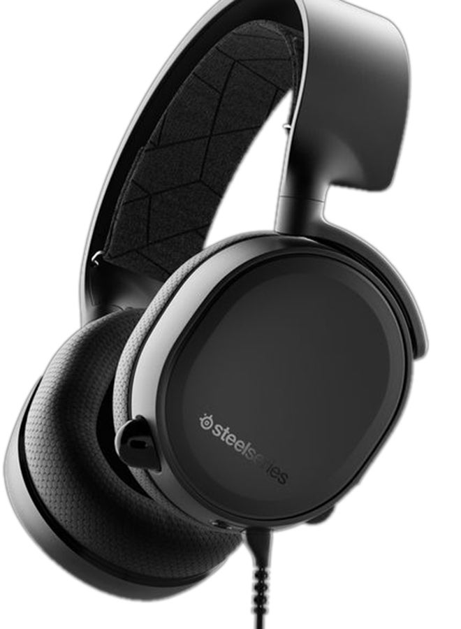 SteelSeries Arctis 3 Console Stereo Wired Gaming Headset, Black