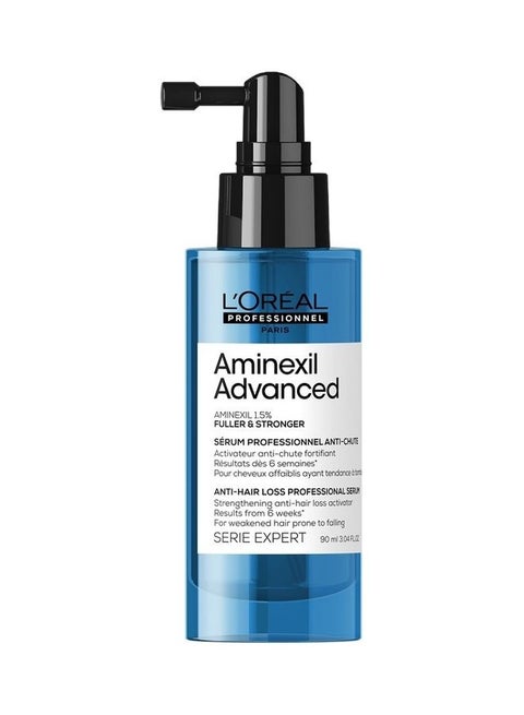 Aminexil Advanced Strengthening Anti-Hair Loss Activator Serum For Weakened Hair Prone To Falling Serie Expert Multicolour 90ml