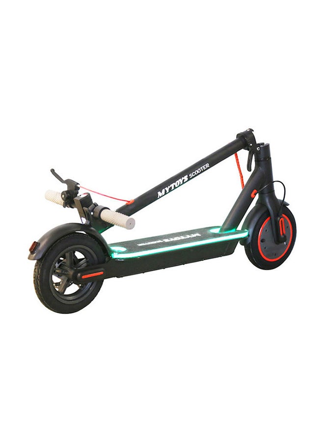 MYTOYS - MT440 High Speed Foldable Electric 3 Speed Modes Scooter With Colorful LED Lights App Control, Lighting Standing Pad, Quick Easy Folding 45km/h Speed 25km Range 350W Motor 7800mah High Capacity Battery 109x14x52cm - Image 1