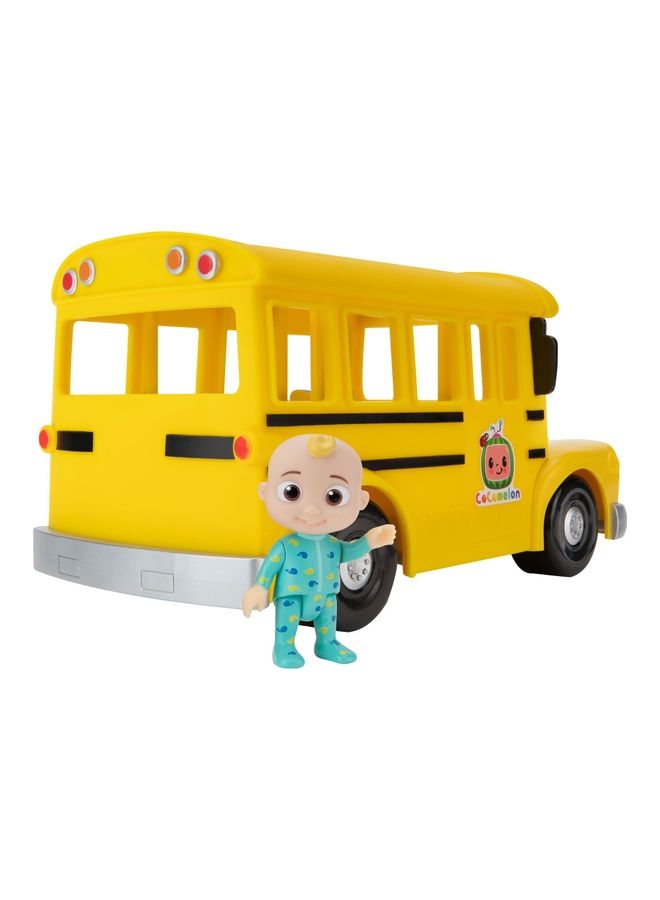 Cocomelon Musical yellow school bus Yellow - Image 1