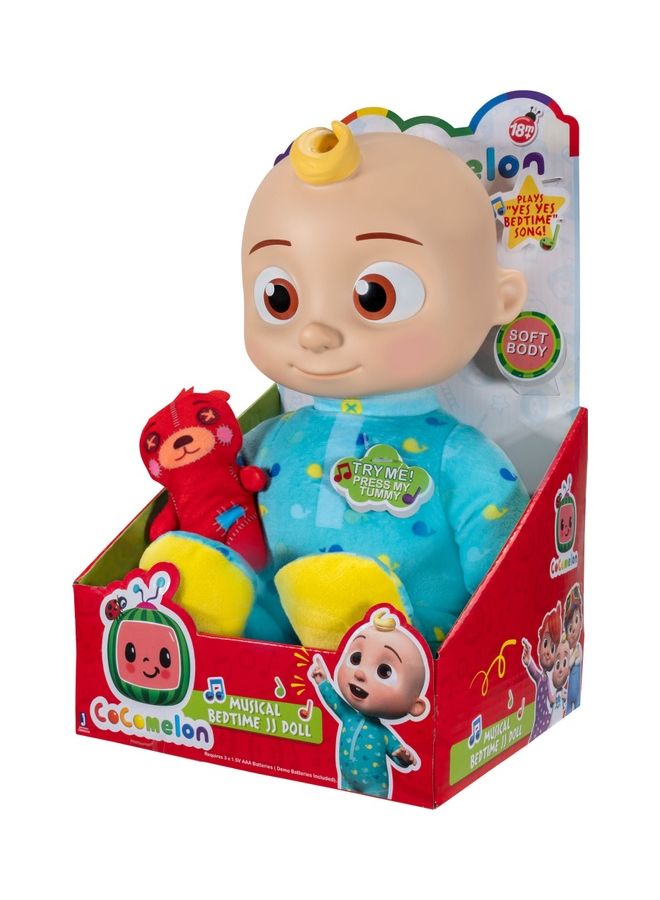 Cocomelon Musical Bedtime “JJ” Doll 7x6.25x12inch  - Image 1