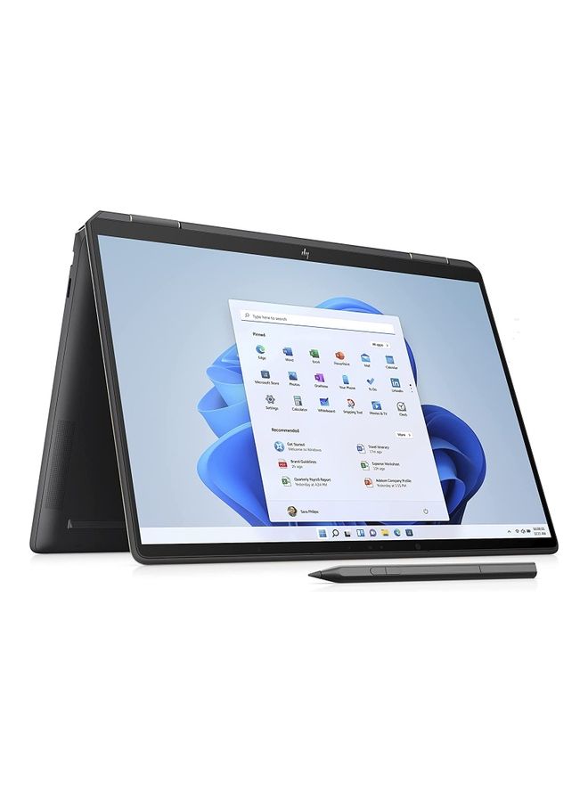 إتش بي - كمبيوتر محمول Spectre x360 2 في 1 بشاشة مقاس 13.5 بوصة ومعالج Intel Core i7 وذاكرة وصول عشوائي سعة 16 جيجابايت ومحرك أقراص SSD سعة 1 تيرابايت وبطاقة رسومات Intel Iris Xe ونظام تشغيل Windows 11 - Image 1