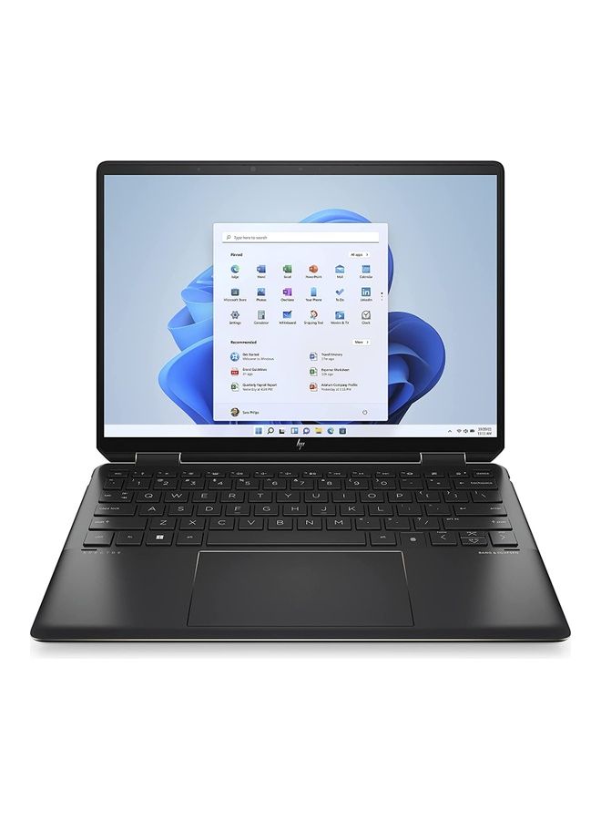 إتش بي - كمبيوتر محمول Spectre x360 2 في 1 بشاشة مقاس 13.5 بوصة ومعالج Intel Core i7 وذاكرة وصول عشوائي سعة 16 جيجابايت ومحرك أقراص SSD سعة 1 تيرابايت وبطاقة رسومات Intel Iris Xe ونظام تشغيل Windows 11 - Image 1