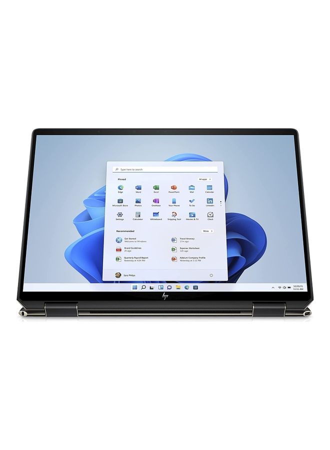 إتش بي - كمبيوتر محمول Spectre x360 2 في 1 بشاشة مقاس 13.5 بوصة ومعالج Intel Core i7 وذاكرة وصول عشوائي سعة 16 جيجابايت ومحرك أقراص SSD سعة 1 تيرابايت وبطاقة رسومات Intel Iris Xe ونظام تشغيل Windows 11 - Image 1